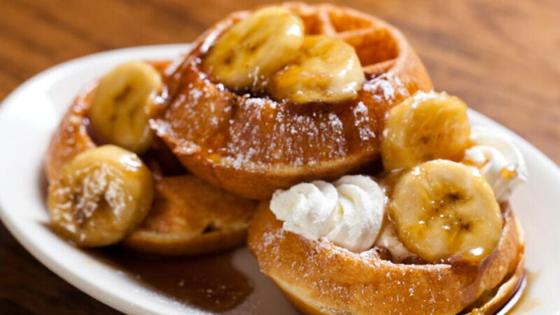 Shaw's Crab House Waffles